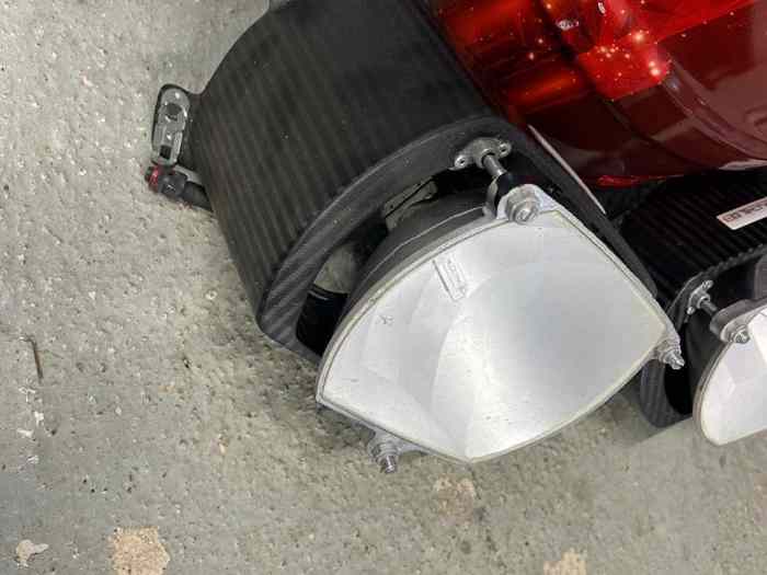 Rampe de Phares Carbone Complète & Phares de Virage - Skoda Fabia R5/S2000 - Peugeot 207 S2000 5