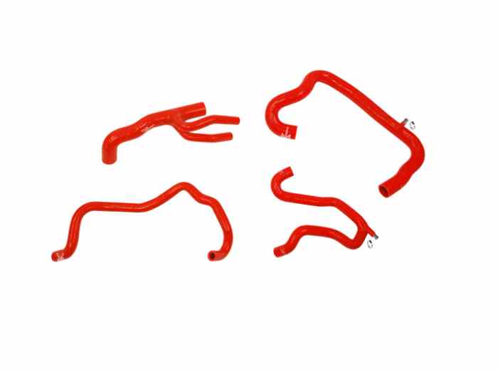 Kit 4 durites refroidissement silicone Peugeot 106 1.3 Rallye phase 1