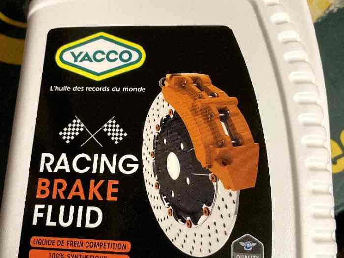 Liquide de frein Yacco