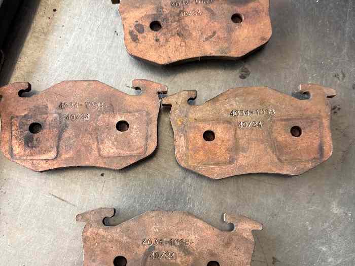 Plaquettes carbone lorraine 4034 rc5+ saxo Clio 0