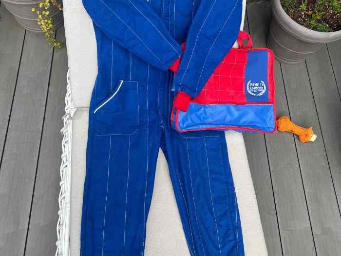 Combinaison + casque + bottines + gants SPARCO pour pilote auto ou karting 1