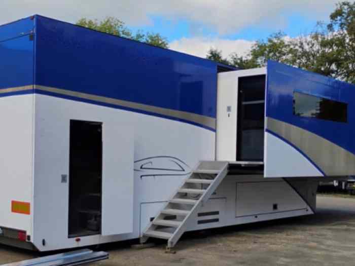 Semi remorque Motorhome : Bureaux + Ch...