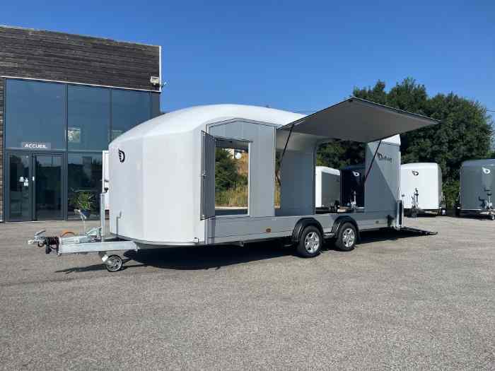 *Disponible* porte voiture fermé DEBON ROADSTER 2000 dim: 5.5 x 2.15m 2