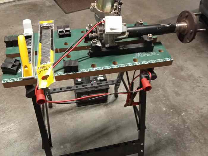 Moteur pour nettoyer pneus 3