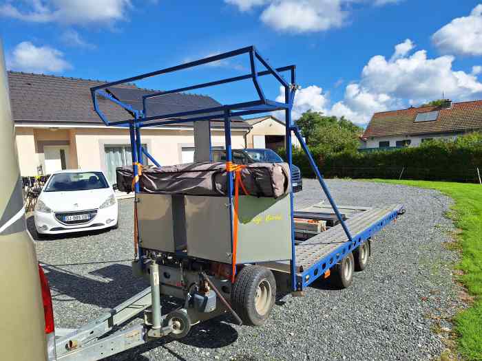Remorque double essieux 3