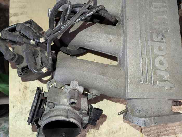 calculateur clio2 rs cup phase1 avec faisceau papilon et bobine 1