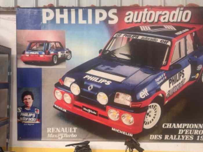 Poster Renault Maxi 5 RAGNOTTI