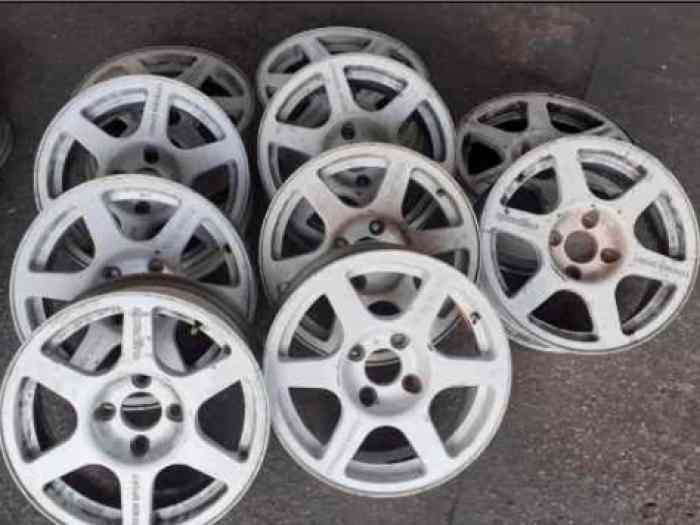 Jantes Citroën sport noirs et blanches 15 p 1