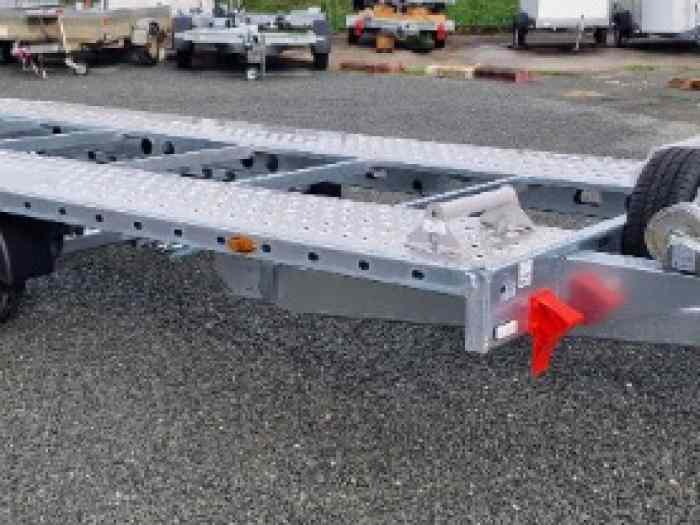 Remorque Porte Voiture Fixe 3 Essieux 604x215 3T5 0