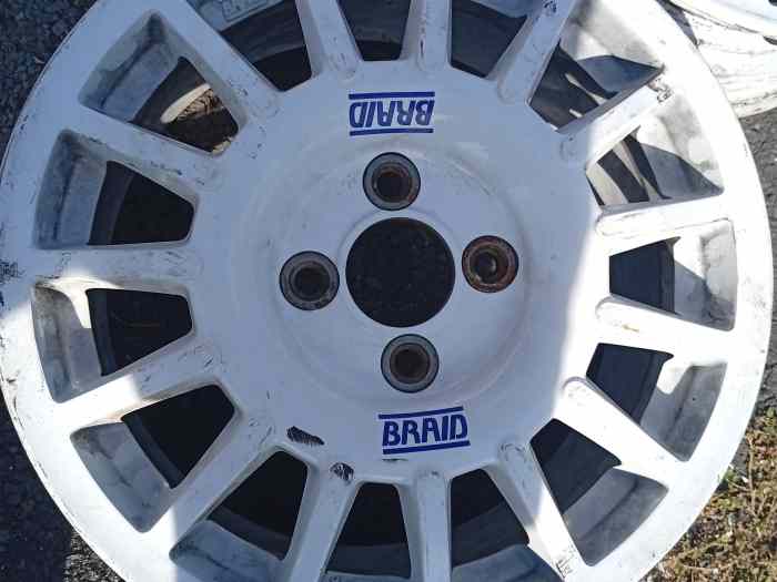 6 Jantes 15 pouces Renault twingo R1/rs 2