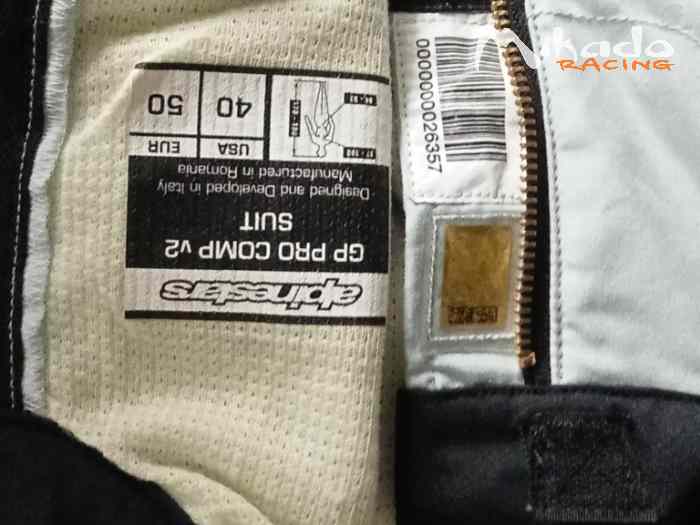 Combi Alpinestars T50..valide fin 2032 – photo 3 sur 5