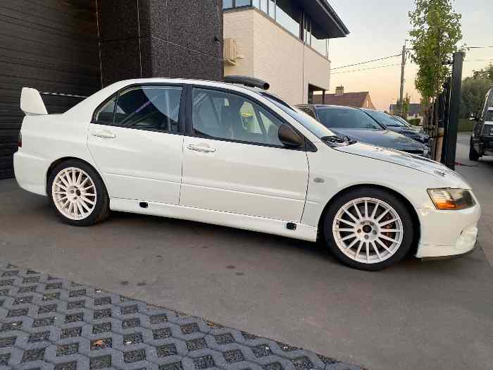 Mitsubishi evo 9 rally race course de cote 0