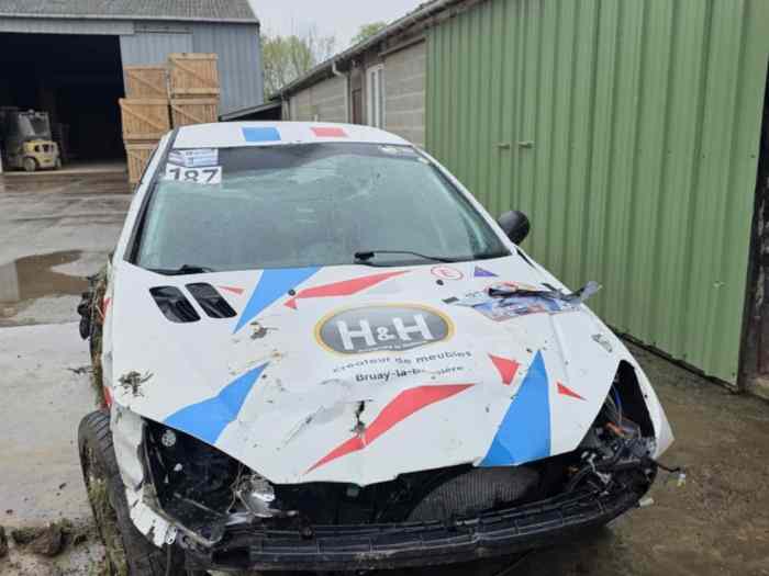 Caisse accidenté 206xs N2s arceau matter 0