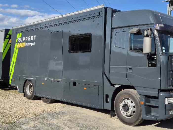 IVECO Race-/Service Transporter + Trailer + Tent 0