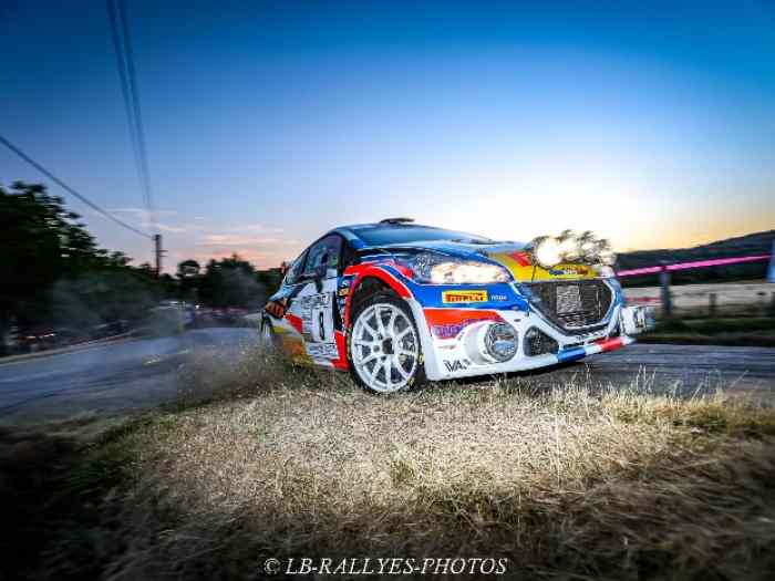 Peugeot 208 T16 accidenté 2