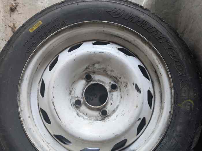 2 jantes 106 Rallye 14 pouces 0