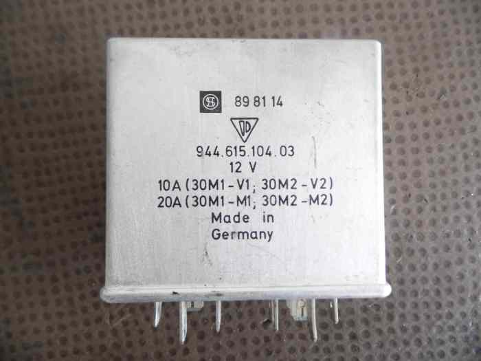 RELAIS 94461510403 DOUBLE MOTOVENTILATEUR PORSCHE 944 5