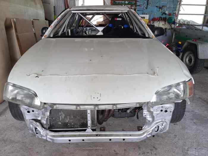 Honda civic eg6 accidenté 4