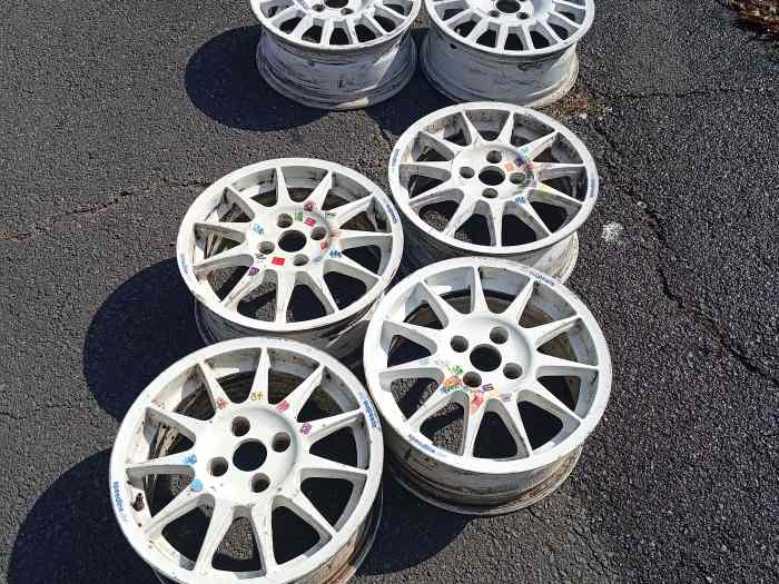 6 Jantes 15 pouces Renault twingo R1/rs 0