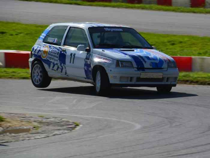 Clio 16s slalom rally course de côte 1