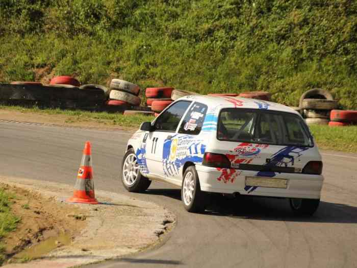Clio 16s slalom rally course de côte 2