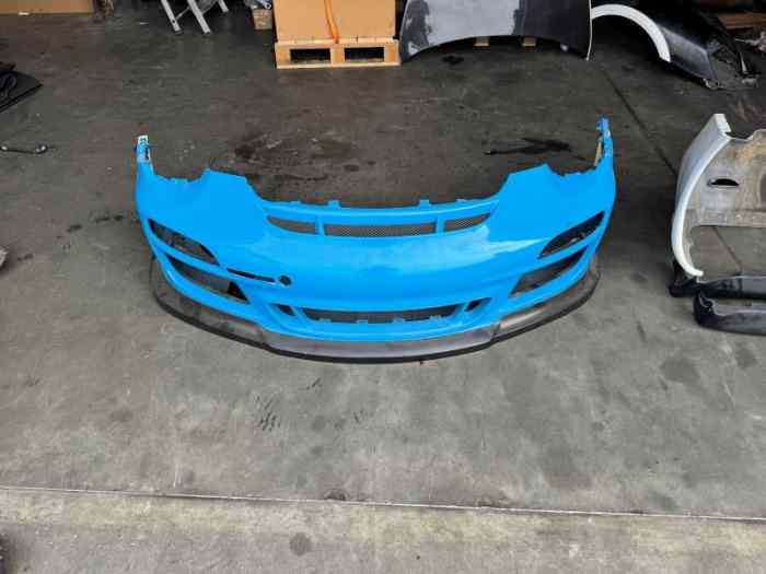 Pare-chocs avant en fibre – Porsche 997 GT3 Cup 0