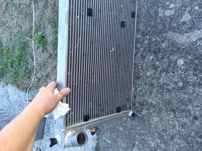 Radiateur alu gros volume 2
