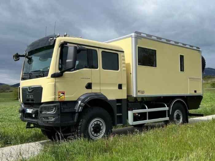 Camping-car 4x4 MAN TGM 13.290 - Neuf - 6 places - VASP Caravane 4
