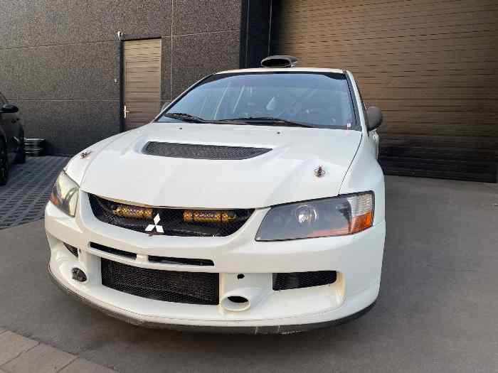 Mitsubishi evo 9 rally race course de cote 3