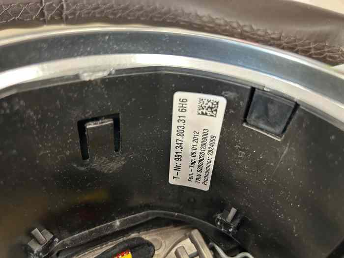 Volant Porsche Sport Design PDK 2