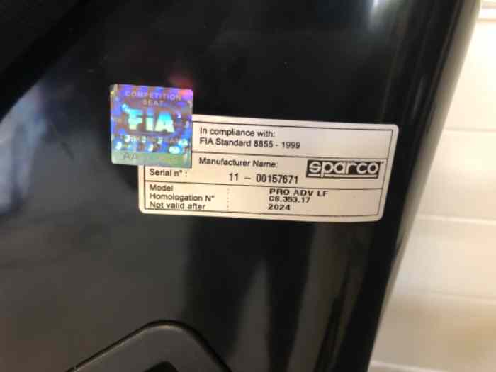 Baquet Sparco Pro Adv 2