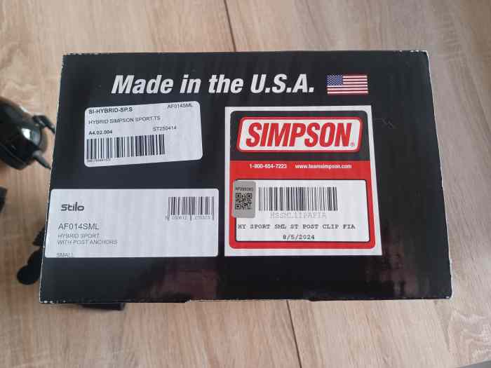 Simpson Hybrid Neuf Taille S 2