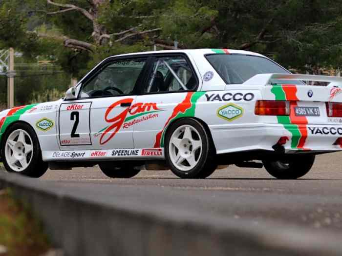 BMW M3 E30 GrA ex HUGUE DELAGE 0