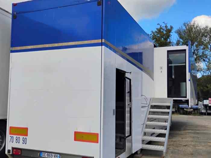 Semi remorque Motorhome : Bureaux + Chargement 5