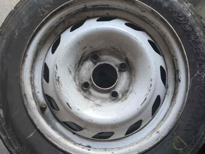 2 jantes 106 Rallye 14 pouces 1