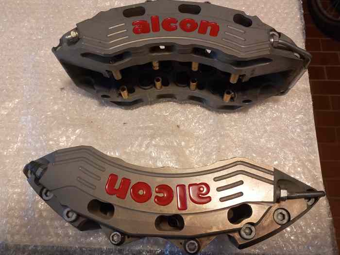 Etriers Alcon 12 pistons disques 376 kit car 0