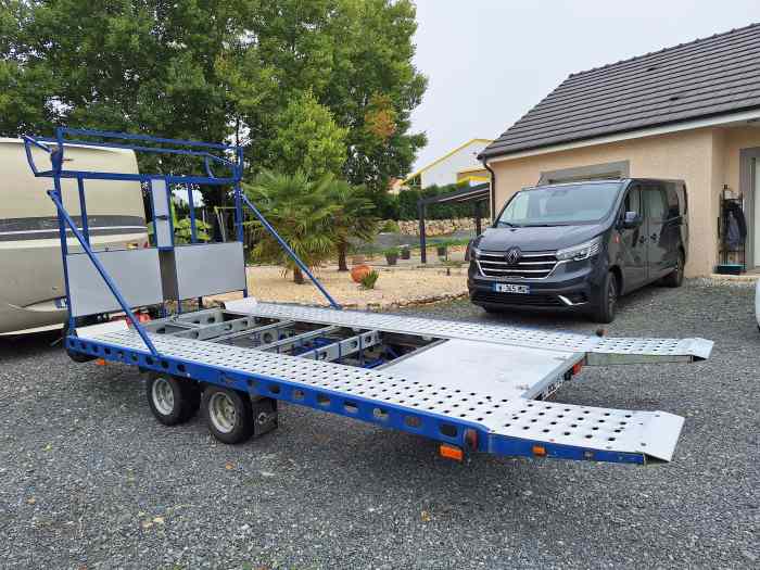 Remorque double essieux 5