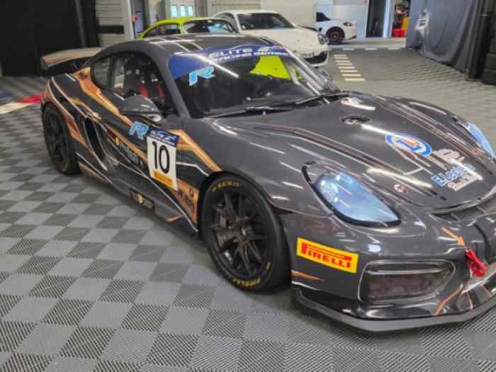 PORSCHE CAYMAN 981 GT4 CLUBSPORT PACK MANTHEY RACING 2