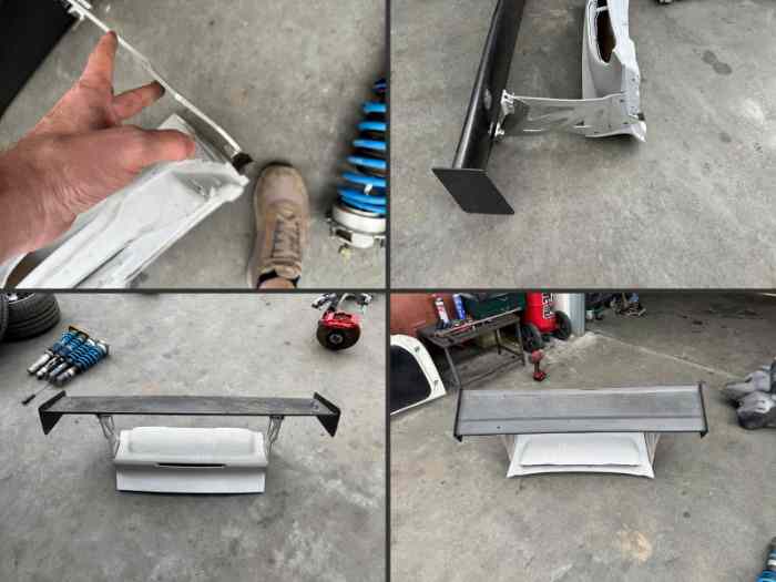 Capot moteur + aileron – Porsche® 997 GT3 Cup 3