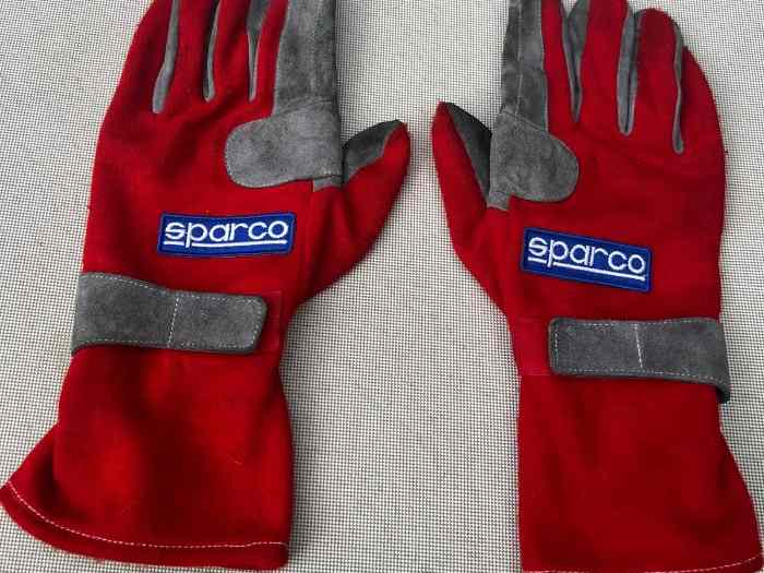 Combinaison + casque + bottines + gants SPARCO pour pilote auto ou karting 4