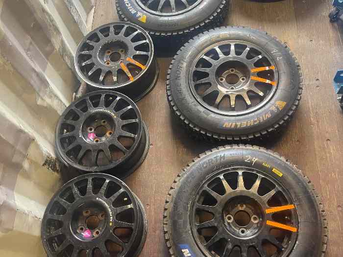 Lots de Jantes clio RC5 2
