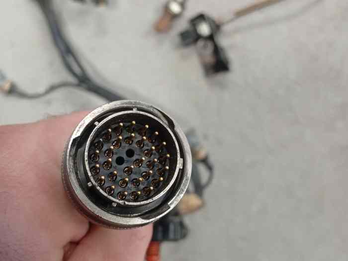 Faisceau moteur clio r3 max + rampe injecteur 1