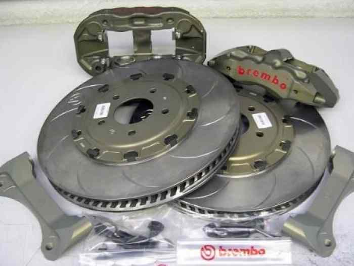 Kit NEUF frein avant Brembo Racing VO Lancer Evo 10 X asphalte