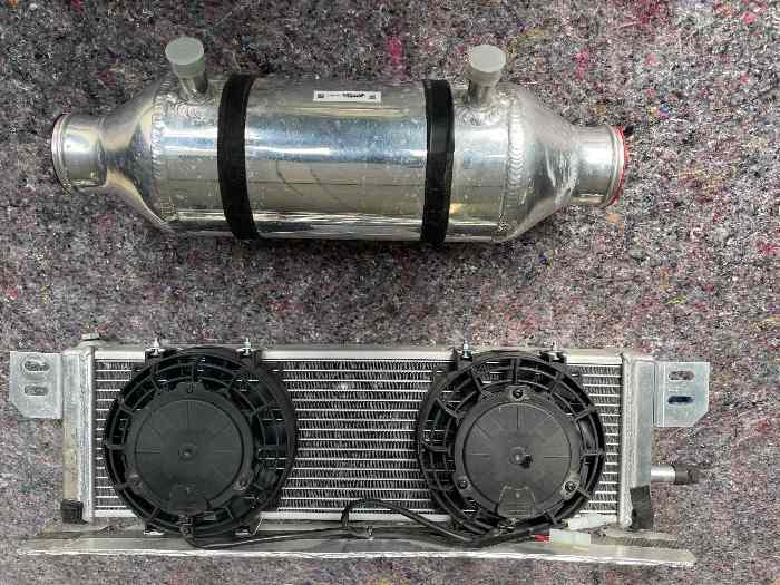 Kit échangeur air / eau avec radiateur et ventilateurs 0