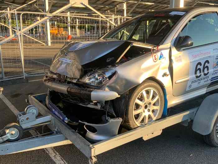 206 a7 accidenté 3