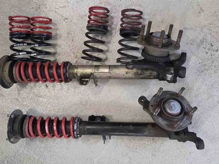 Suspension Gr.A M3 e30 rouge