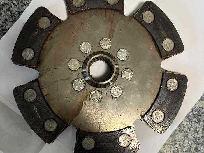 Disque d’embrayage hélix en 184mm 1