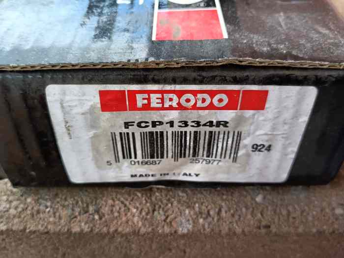 Plaquette ferodo ds 3000 neuve 1