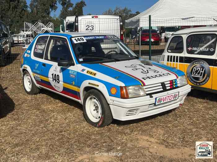 205 rallye vhc