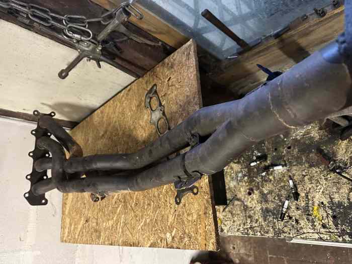 Echappement 4 2 1 DALUZ culasse ew10